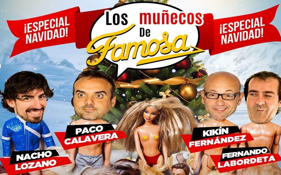 Los Muñecos de Famosa se dirigen al portal en Navidad