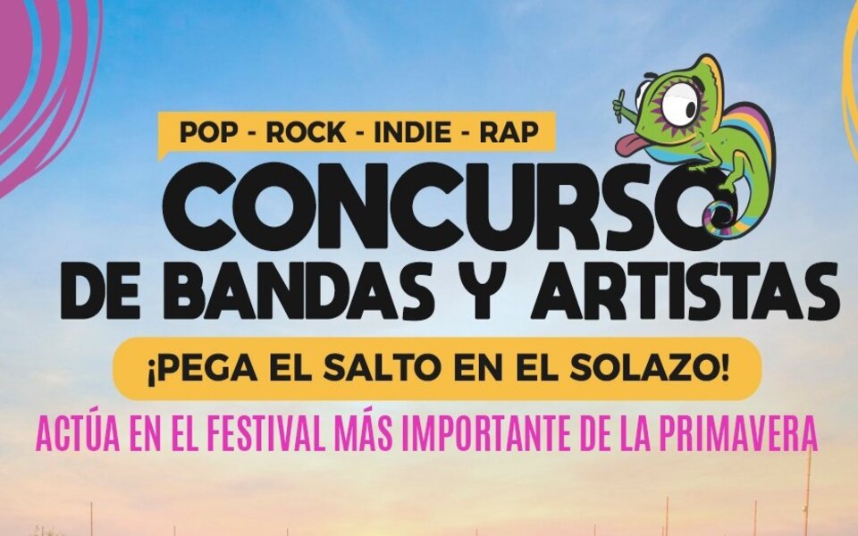 ¿Quieres actuar en Solazo Fest 2020? ¡Esta es la oportunidad perfecta!