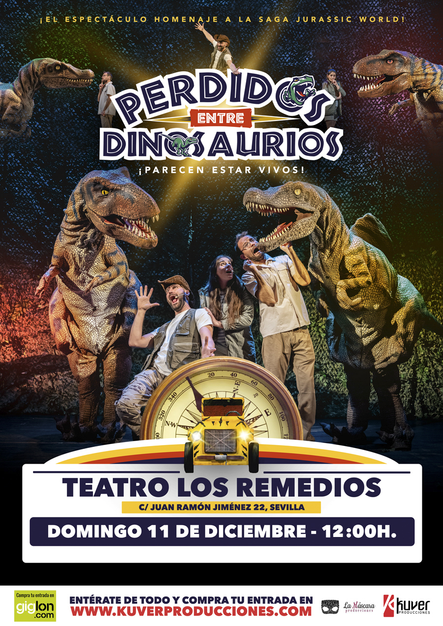 PERDIDOS ENTRE DINOSAURIOS Sevilla PERDIDOS ENTRE DINOSAURIOS Sevilla