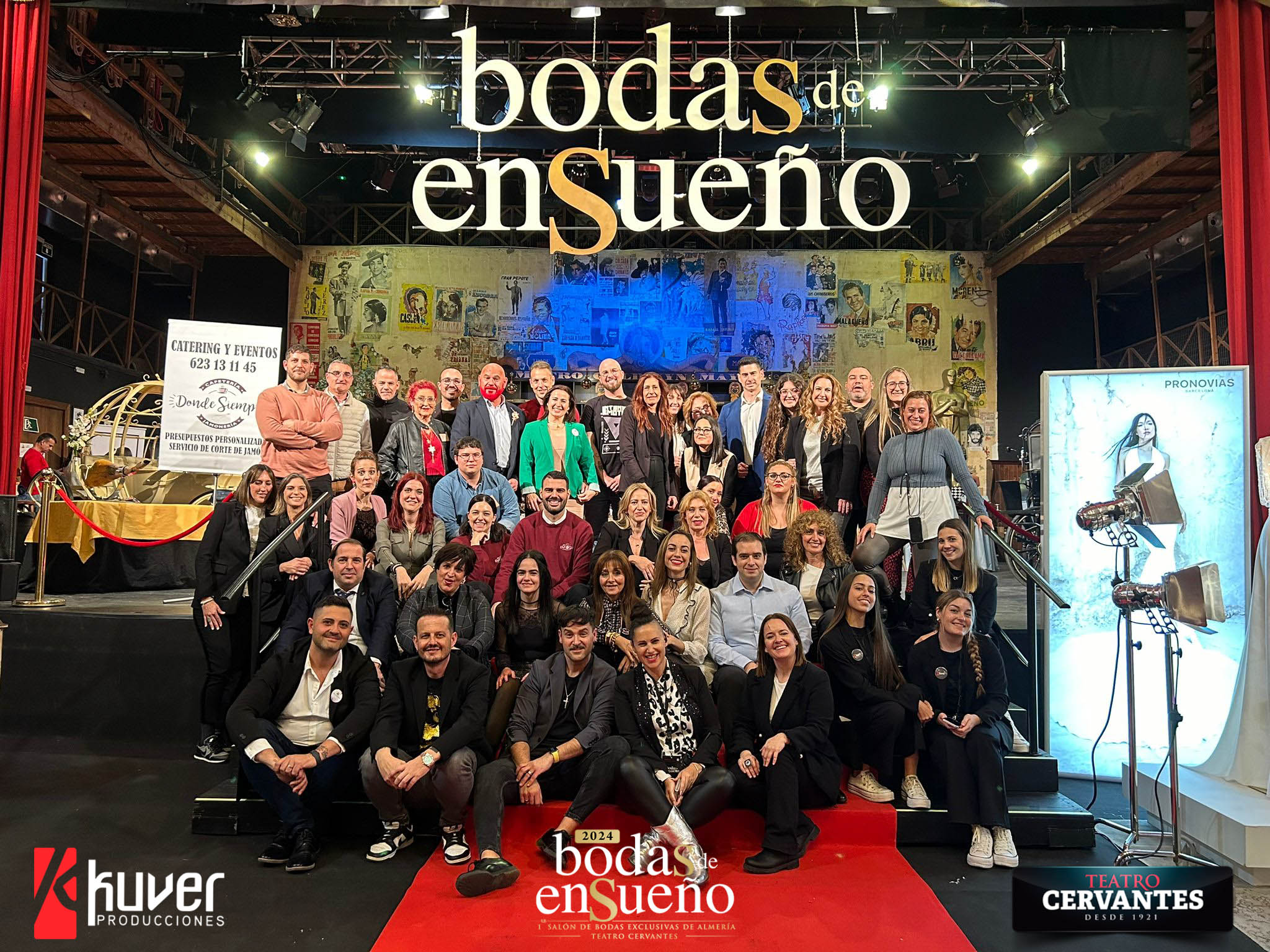 Un año más, el Teatro Cervantes se viste de gala para celebrar la IV Edición de Bodas de Ensueño 2024, convirtiéndolo en el Salón Líder de Bodas Exclusivas de Almería